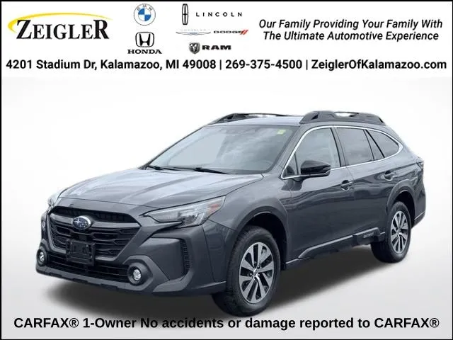 Gray 2024 Subaru Outback Premium for sale in Kalamazoo, MI