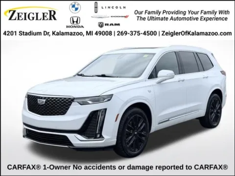 White 2024 Cadillac XT6 Luxury for sale in Kalamazoo, MI