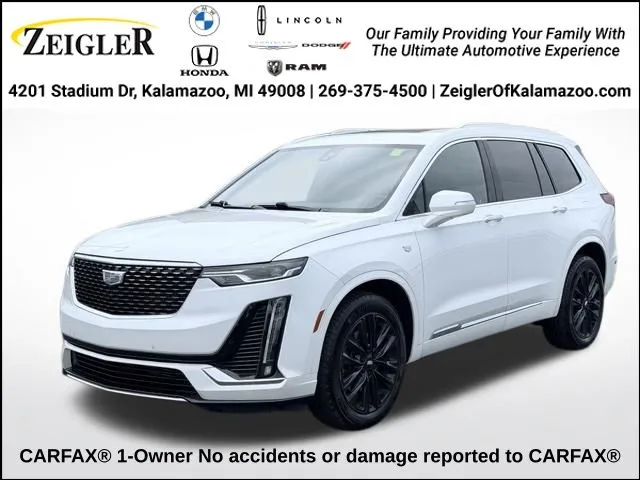 White 2024 Cadillac XT6 Luxury for sale in Kalamazoo, MI