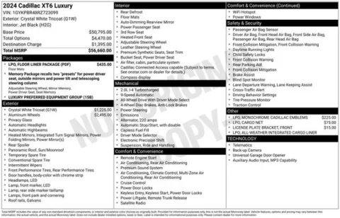 More photos of 2024 Cadillac XT6 Luxury at Zeigler BMW of Kalamazoo, MI
