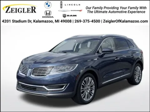 Blue 2017 Lincoln MKX Reserve for sale in Kalamazoo, MI