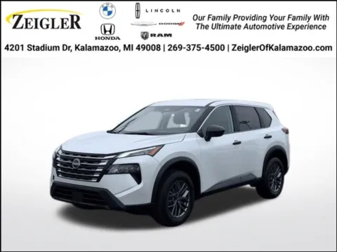 White 2024 Nissan Rogue S for sale in Kalamazoo, MI
