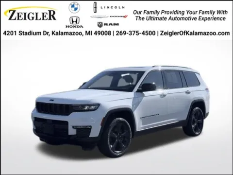 White 2023 Jeep Grand Cherokee L Limited for sale in Kalamazoo, MI