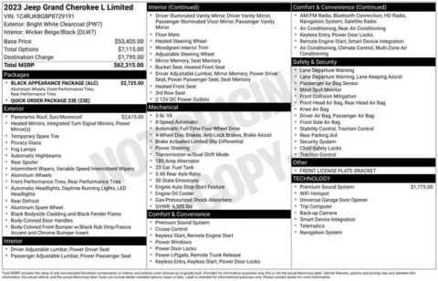 More photos of 2023 Jeep Grand Cherokee L Limited at Zeigler BMW of Kalamazoo, MI