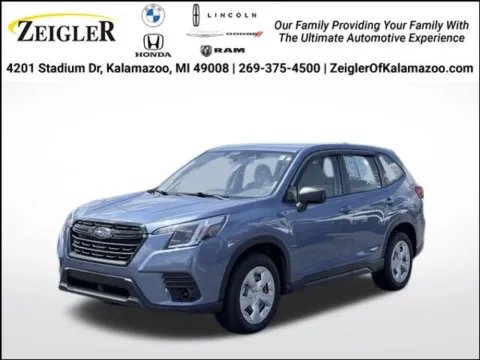 Blue 2023 Subaru Forester for sale in Kalamazoo, MI