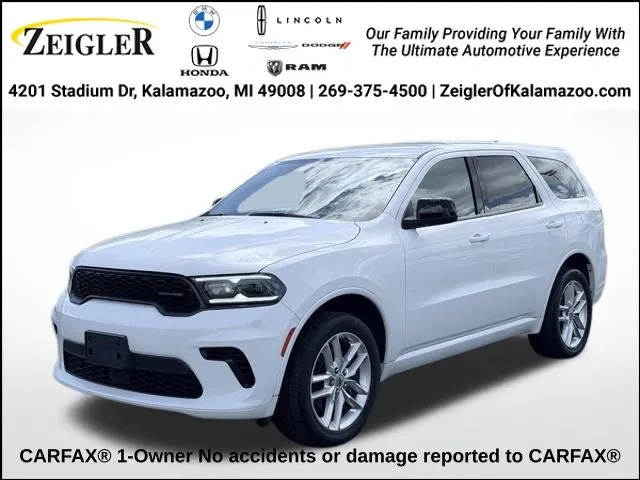 White 2023 Dodge Durango GT for sale in Kalamazoo, MI