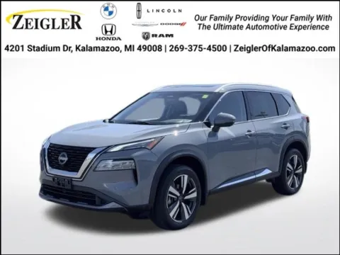 Gray 2023 Nissan Rogue SL for sale in Kalamazoo, MI