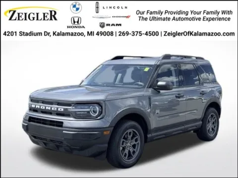 Gray 2024 Ford Bronco Sport Big Bend for sale in Kalamazoo, MI