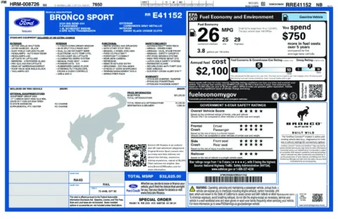 More photos of 2024 Ford Bronco Sport Big Bend at Zeigler BMW of Kalamazoo, MI