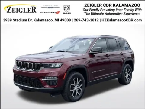 Red 2025 Jeep Grand Cherokee Limited for sale in Kalamazoo, MI