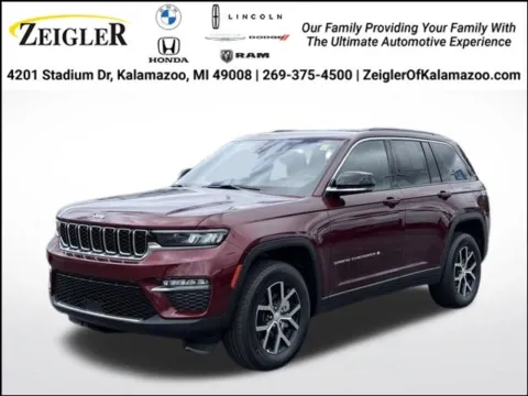 Red 2025 Jeep Grand Cherokee Limited for sale in Kalamazoo, MI