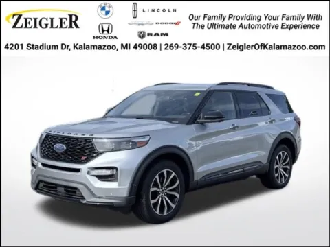 Silver 2020 Ford Explorer ST for sale in Kalamazoo, MI