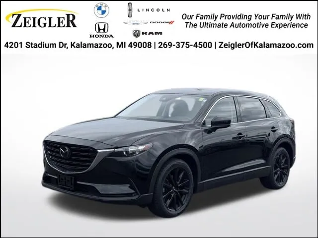 Black 2023 Mazda CX-9 Touring Plus for sale in Kalamazoo, MI