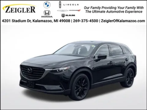 Black 2023 Mazda CX-9 Touring Plus for sale in Kalamazoo, MI