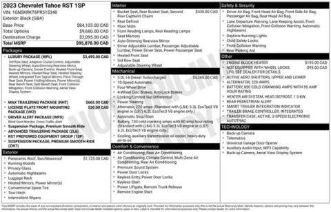 More photos of 2023 Chevrolet Tahoe RST at Zeigler BMW of Kalamazoo, MI