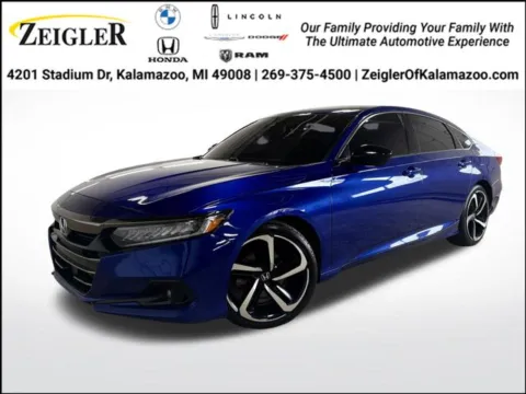 Blue 2022 Honda Accord Sport Special Edition for sale in Kalamazoo, MI