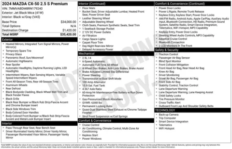 More photos of 2024 Mazda CX-50 2.5 S Premium Package at Zeigler BMW of Kalamazoo, MI