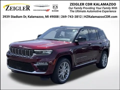Red 2025 Jeep Grand Cherokee Summit for sale in Kalamazoo, MI