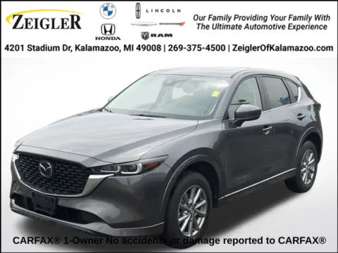 Gray 2025 Mazda CX-5 2.5 S Preferred Package for sale in Kalamazoo, MI