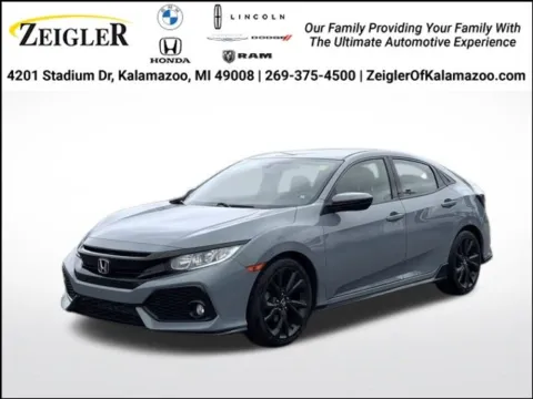 Gray 2018 Honda Civic Sport for sale in Kalamazoo, MI