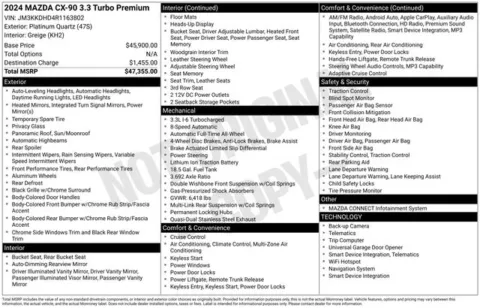 More photos of 2024 Mazda CX-90 3.3 Turbo Premium at Zeigler BMW of Kalamazoo, MI