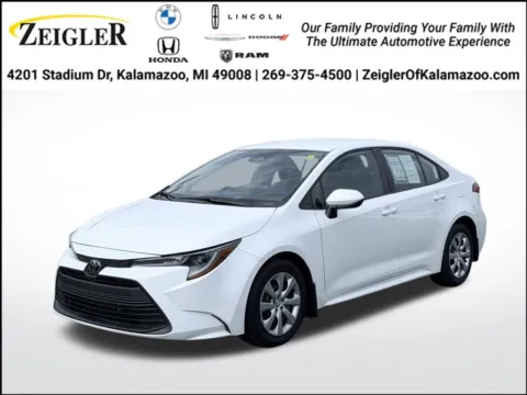 White 2025 Toyota Corolla LE for sale in Kalamazoo, MI