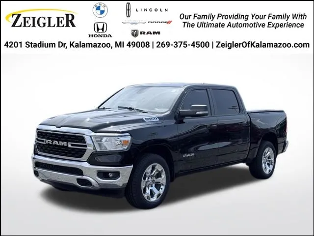 Black 2022 Ram 1500 Big Horn/Lone Star for sale in Kalamazoo, MI