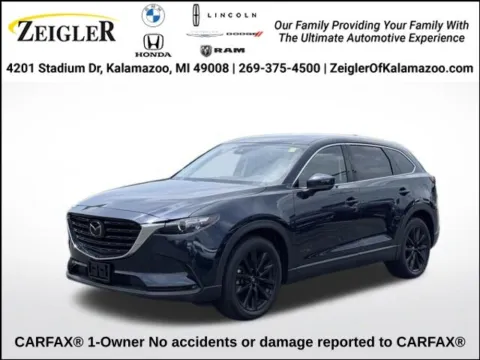 Blue 2023 Mazda CX-9 Touring Plus for sale in Kalamazoo, MI