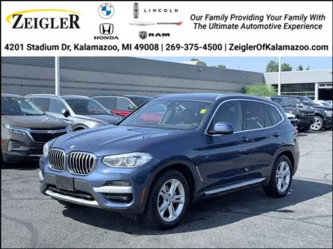 Blue 2021 BMW X3 xDrive30i for sale in Kalamazoo, MI