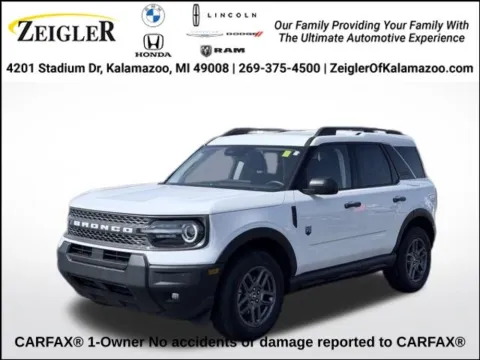 White 2025 Ford Bronco Sport Big Bend for sale in Kalamazoo, MI