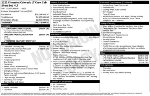 More photos of 2022 Chevrolet Colorado LT at Zeigler BMW of Kalamazoo, MI