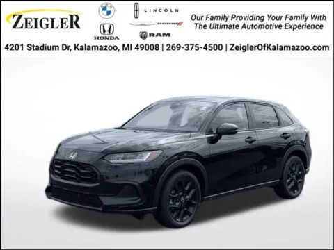 Black 2024 Honda HR-V Sport for sale in Kalamazoo, MI