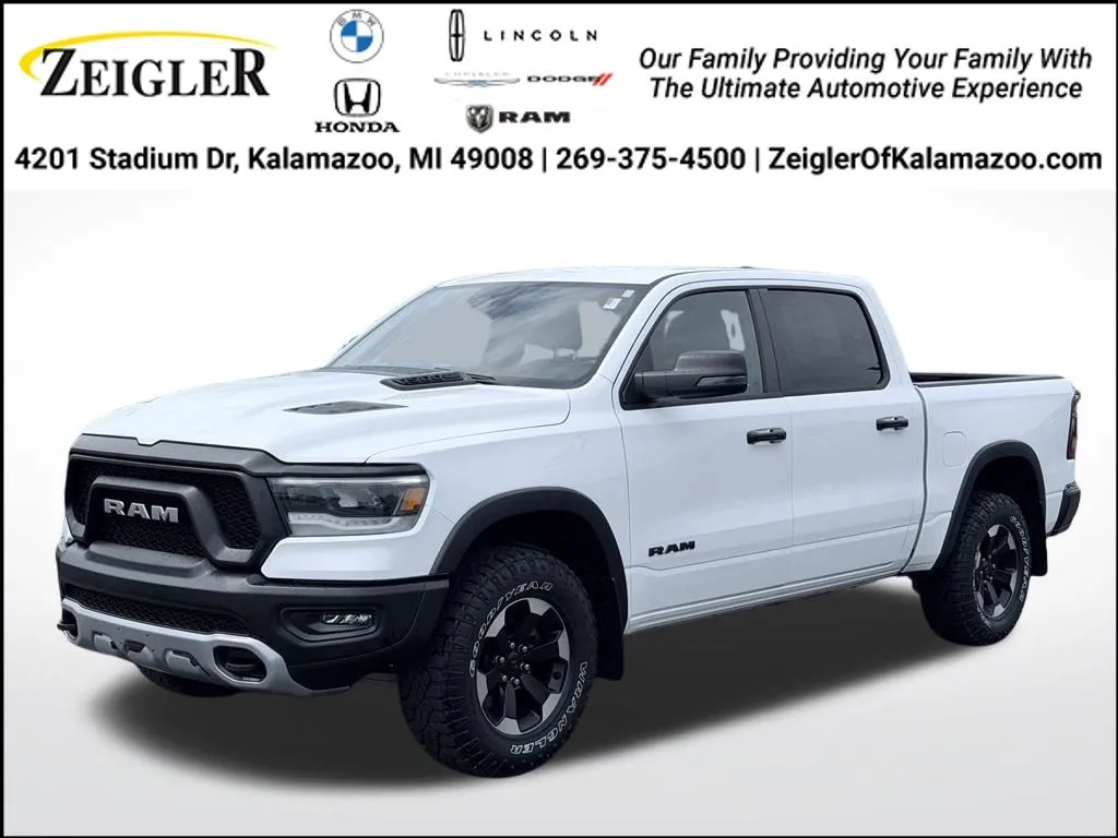 White 2024 Ram 1500 Rebel for sale in Kalamazoo, MI