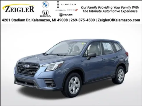 Blue 2023 Subaru Forester for sale in Kalamazoo, MI