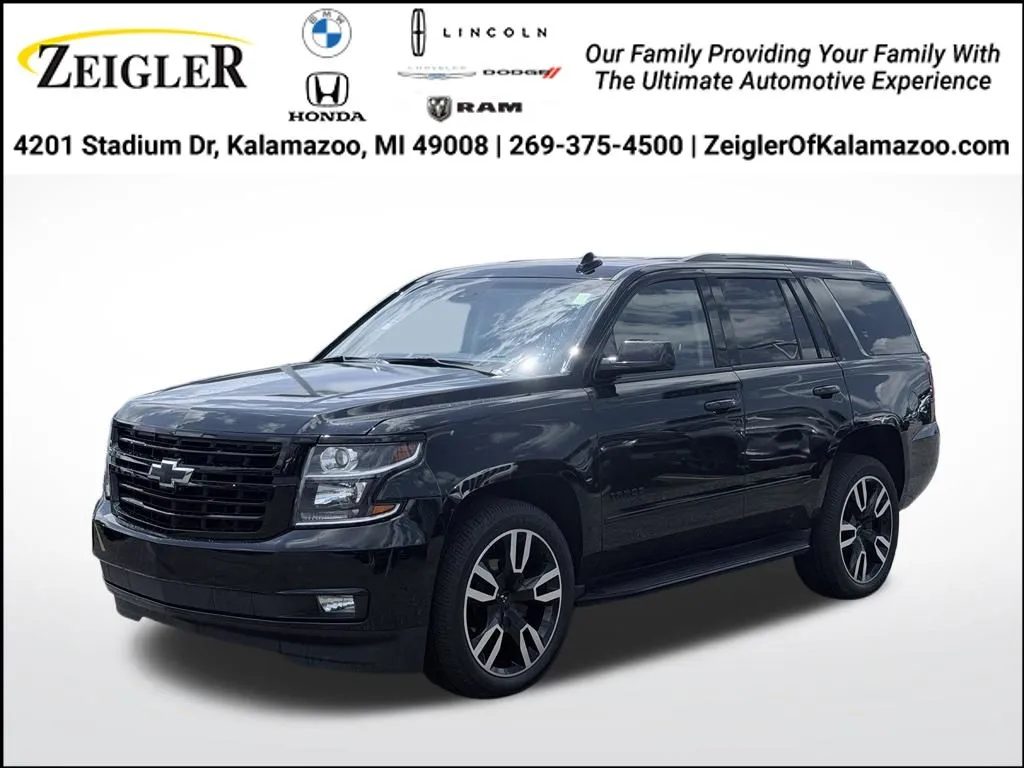 Black 2019 Chevrolet Tahoe Premier for sale in Kalamazoo, MI