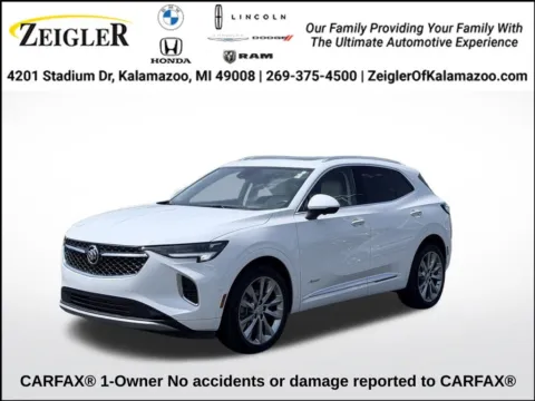 White 2022 Buick Envision Avenir for sale in Kalamazoo, MI