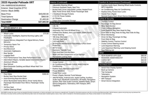 More photos of 2025 Hyundai Palisade XRT at Zeigler BMW of Kalamazoo, MI