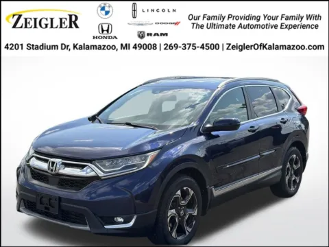 Black 2017 Honda CR-V Touring for sale in Kalamazoo, MI