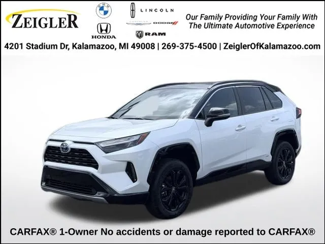 Black 2024 Toyota RAV4 Hybrid XSE for sale in Kalamazoo, MI