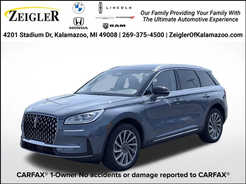 Blue 2023 Lincoln Corsair Reserve for sale in Kalamazoo, MI
