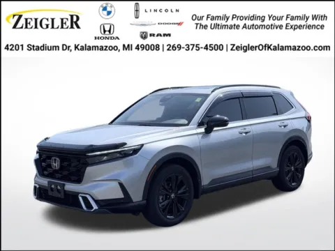 Silver 2025 Honda CR-V Hybrid Sport Touring for sale in Kalamazoo, MI