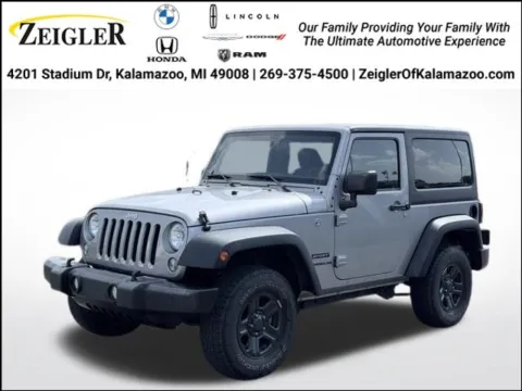 Silver 2016 Jeep Wrangler Sport for sale in Kalamazoo, MI