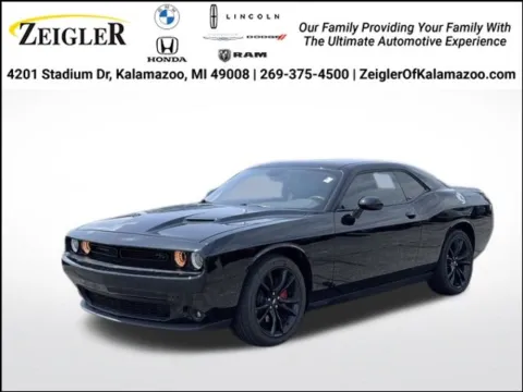 Black 2018 Dodge Challenger R/T for sale in Kalamazoo, MI