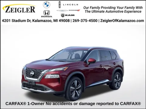 Red 2023 Nissan Rogue SL for sale in Kalamazoo, MI