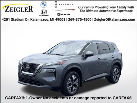 Gray 2023 Nissan Rogue SV for sale in Kalamazoo, MI