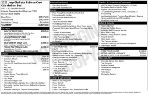 More photos of 2023 Jeep Gladiator Rubicon at Zeigler BMW of Kalamazoo, MI