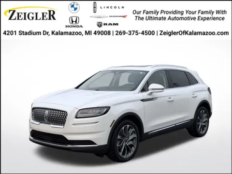 White 2023 Lincoln Nautilus Reserve for sale in Kalamazoo, MI