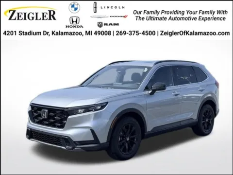 Silver 2024 Honda CR-V Hybrid Sport for sale in Kalamazoo, MI