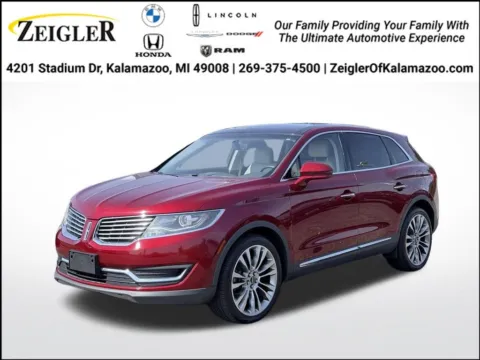 Red 2016 Lincoln MKX Reserve for sale in Kalamazoo, MI