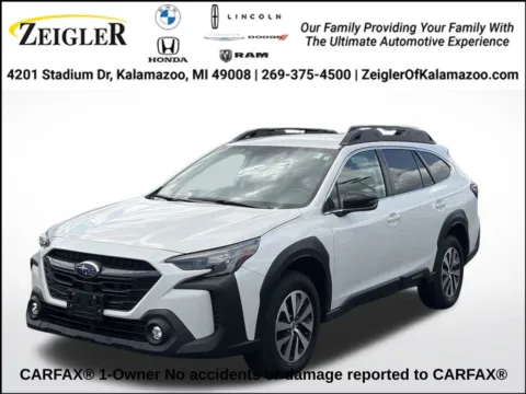 White 2024 Subaru Outback Premium for sale in Kalamazoo, MI